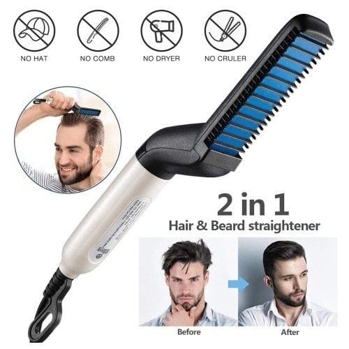 2-in-1 Hair & Beard Straightener